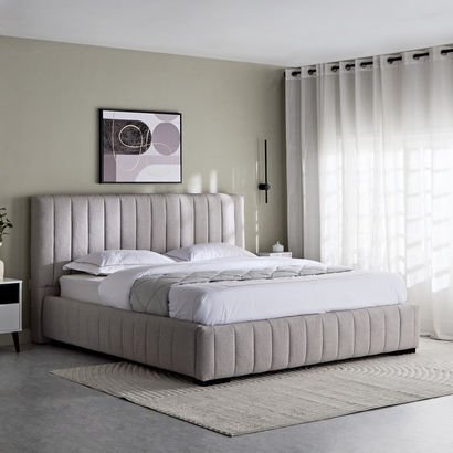 Luxembourg Urbania Upholstered King Bed - 180x200 ...