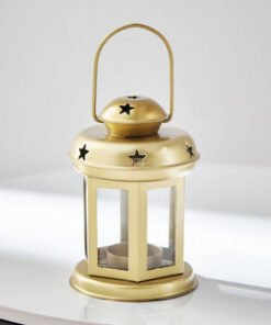 Splendid Metal Decorative Lantern - 10x10x14 cm