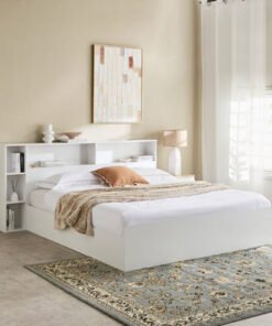 Kulltorp Shelva King Bed with Side Storage - 180x2...