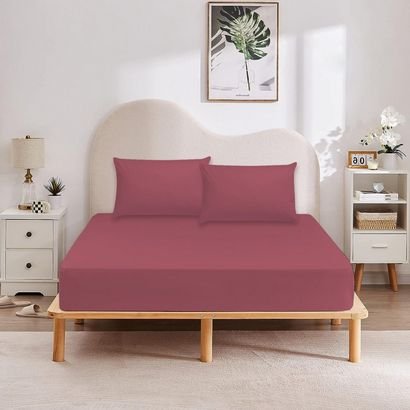 Ultima 3-Piece Twin Super Soft Fitted Sheet Set - ...