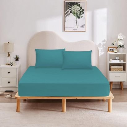 Ultima 3-Piece King Super Soft Fitted Sheet Set - ...