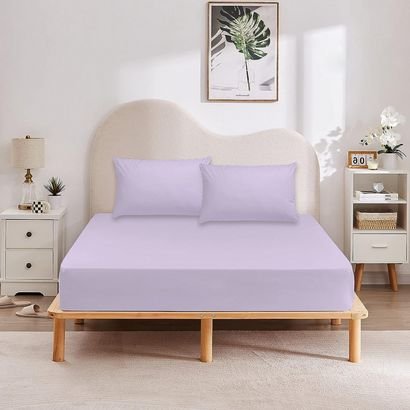 Ultima 3-Piece Super King Super Soft Fitted Sheet ...