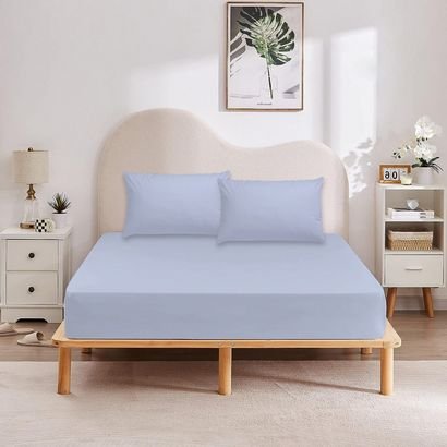 Ultima 3-Piece Super King Super Soft Fitted Sheet ...
