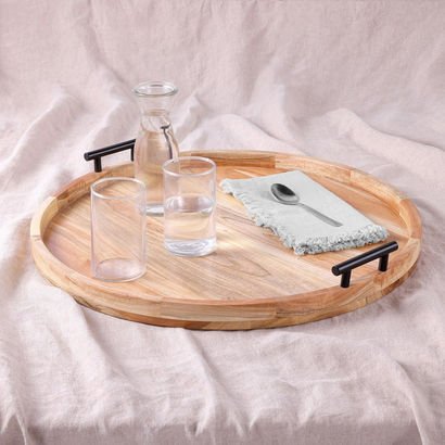 Albero Round Tray - 50x50x3 cm