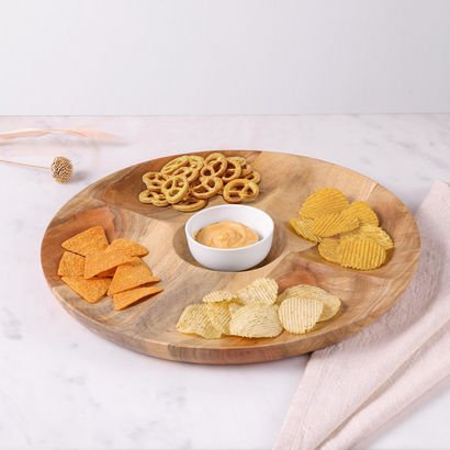 Albero Chip and Dip Platter - 35x35x2.5 cm