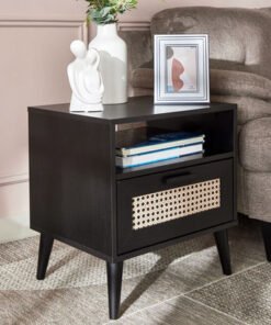 Nordic Rattan End Table