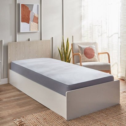 Ferum Micro Jersey Single Fitted Sheet - 90x200+30...