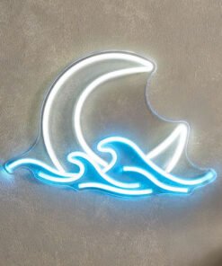Playland Moon LED Neon Light with 2m USB Cable - 4...