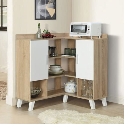 Alford Corner Coffee Bar Cabinet