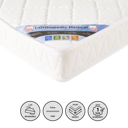 SleepEase iOrthopedic Medical Extra Firm Rebonded ...