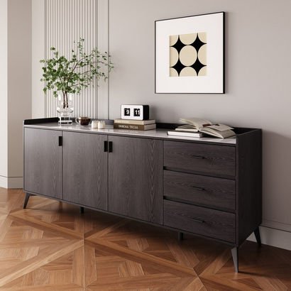 Marwell 2 Metre 3-Door Sintered Stone Top Large Si...
