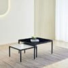 Baron Square Sintered Stone Coffee Table - Set of ...
