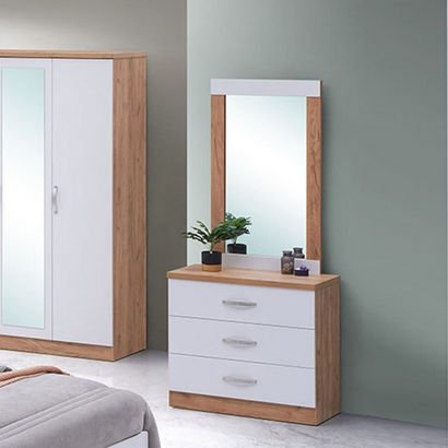 Juno 3-Drawers Young Dresser without Mirror