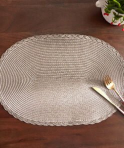 Miso Oval Polypropylene Placemat - 30x45 cm