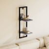 Patara Tall MDF Shelf - 25x20x75 cm