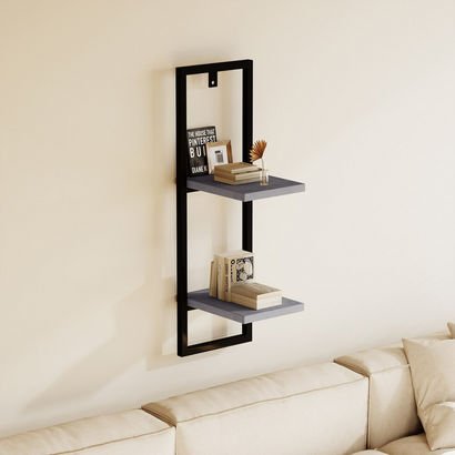 Patara Tall MDF Shelf - 25x20x75 cm