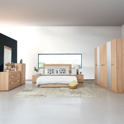 Edmonton 5-Piece King Bedroom Set - 180x200 cm