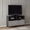 Vegas 1.2 Metre High TV Unit with Door for TVs up ...