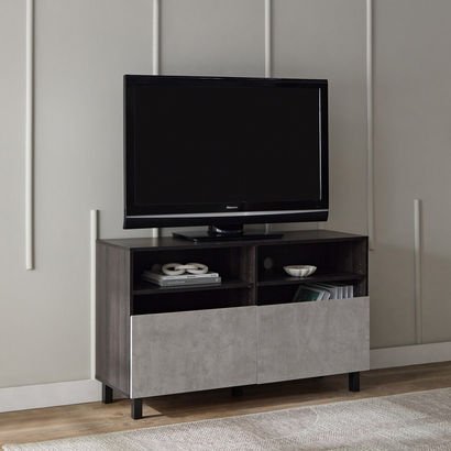 Vegas 1.2 Metre High TV Unit with Door for TVs up ...