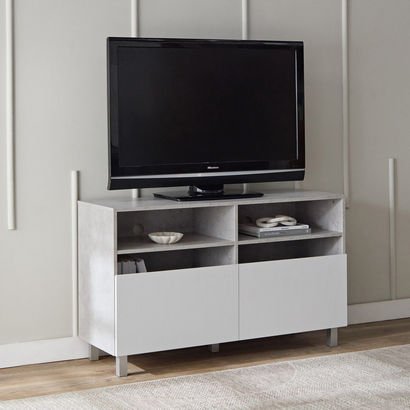 Vegas 1.2 Metre High TV Unit with Door for TVs up ...