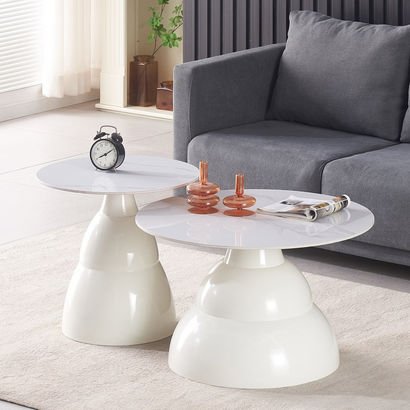 Brassica 2-Piece Sintered Stone Coffee Table Set