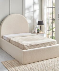 iCloud Queen Upholstered Bed - 160x200 cm