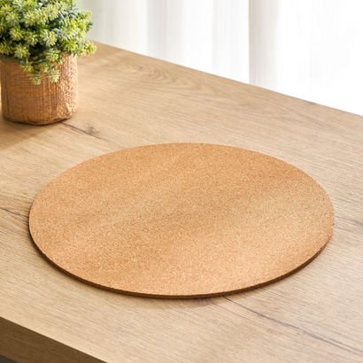 Liam Round Cork Placemat - 35 cm