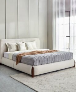 Pearl Tuscany Upholstered King Bed - 180x200 cm
