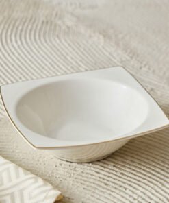Peace New Bone China Line Square Cereal Bowl - 19 ...