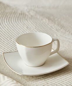 Peace New Bone China Line Espresso Cup and Saucer ...