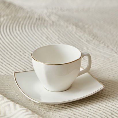 Peace New Bone China Line Espresso Cup and Saucer ...