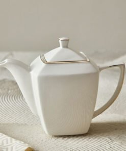 Peace New Bone China Line Teapot - 1.6 L