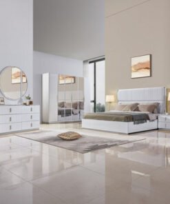 Regency 6-Piece King Bedroom Set - 180x200 cm