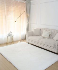Luxy Bliss Premium Faux Rabbit Fur Rug - 200x300 c...