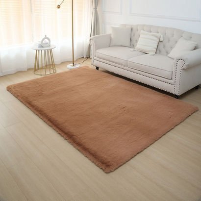 Luxy Bliss Premium Faux Rabbit Fur Rug - 240x360 c...