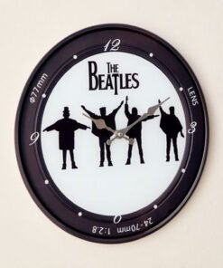 Fero Beatles Tinted Glass Clock - 38x4.5x38 cm