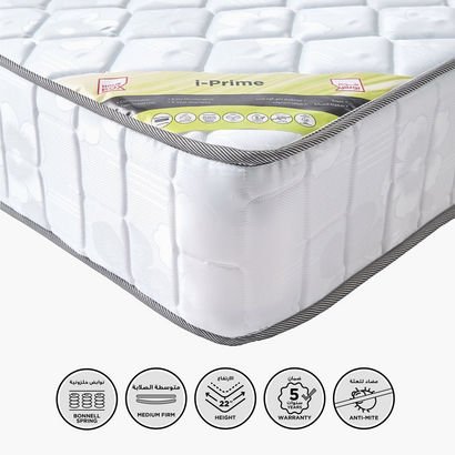 i-Prime Super King Bonnell Spring Mattress - 200x2...