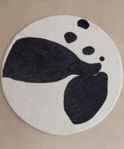 Forresta Panda Round Rug - 100 cm