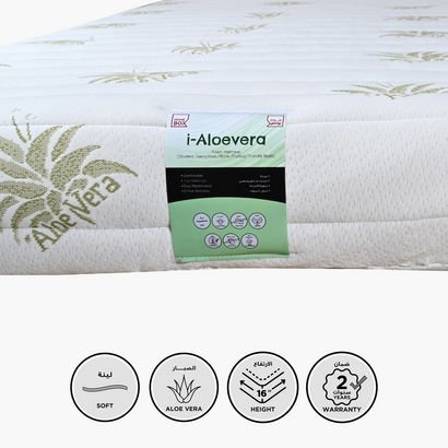 SleepEase iAloevera Fabric Kids Foam Twin Mattress...