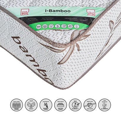 SleepNest iBamboo Knitted Breathable Fabric Medium...