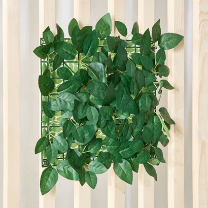 Delsa Artificial Hedge Mats Rose Leaf - 33x33 cm