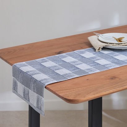 Chequre Runner - 33x120 cm