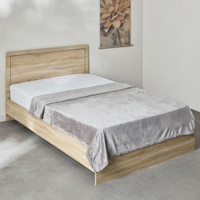 Nova Solid Flannel Twin Blanket - 140x200 cm