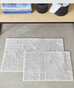 Ever Eco 2-Piece Cotton Viscose Bathmat Set
