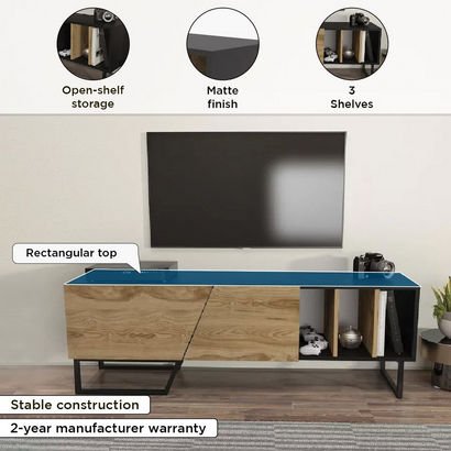 Modulix Lark 1.5 Metre TV Unit for TVs up to 65 in...