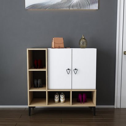 Modulix Ohio 2-Door Multipurpose/Shoe Cabinet - 15...
