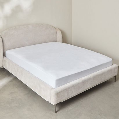 Terry Waterproof Olympic Queen Mattress Protector ...