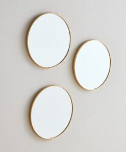 Earlis 3-Piece Mirror Set - 25 cm