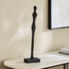 Rayon Wooden Human Figurine Table Decor with Woode...