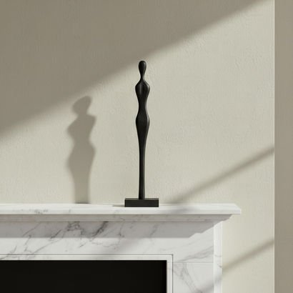 Rayon Wooden Human Figurine Table Decor with Woode...